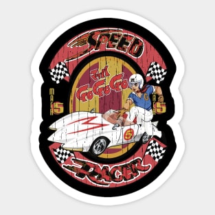 go speed racer go Sticker